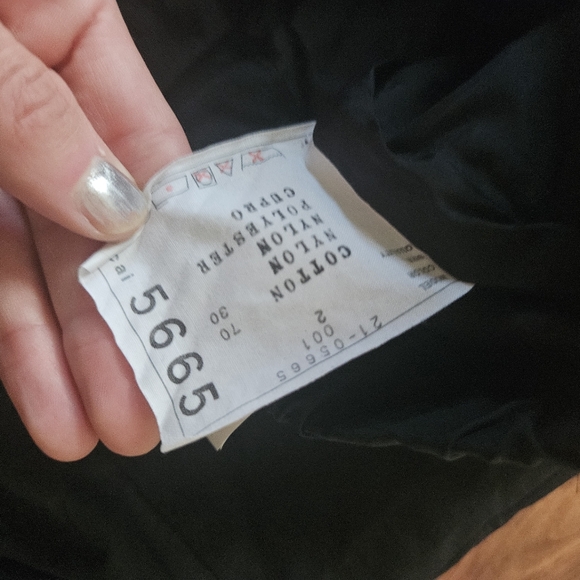 Black Sacai Track Pants size 25-27 - Picture 5 of 6